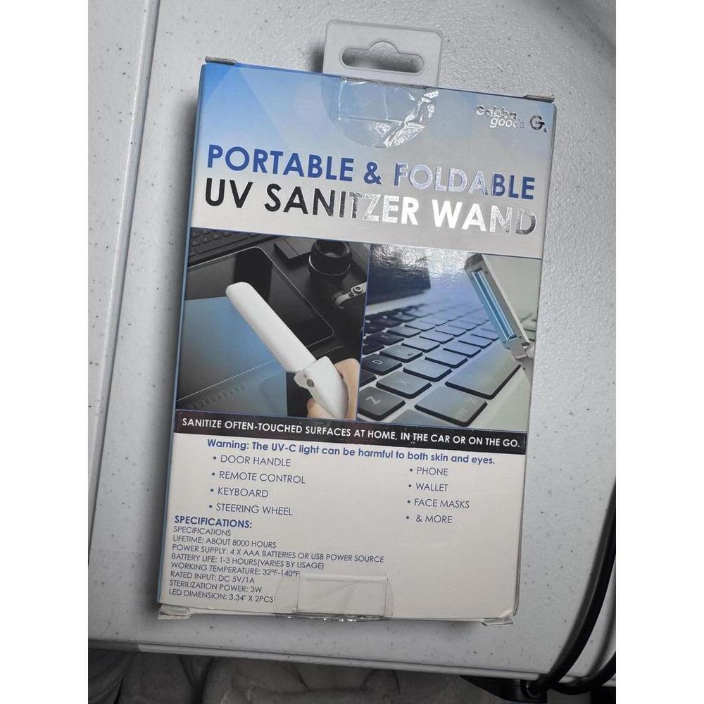 Portable & Foldable UV Sanitizer Wand